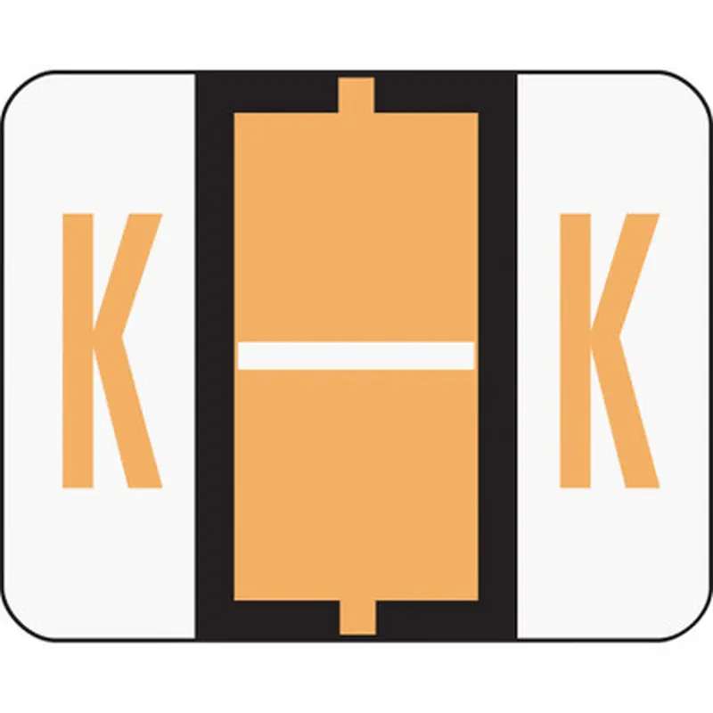 Smead 67081 BCCR Bar-Style Color-Coded Labels