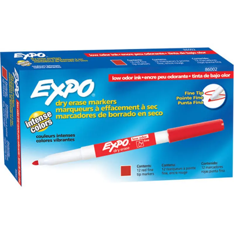 EXPO 86002 Low-Odor Dry-erase Markers
