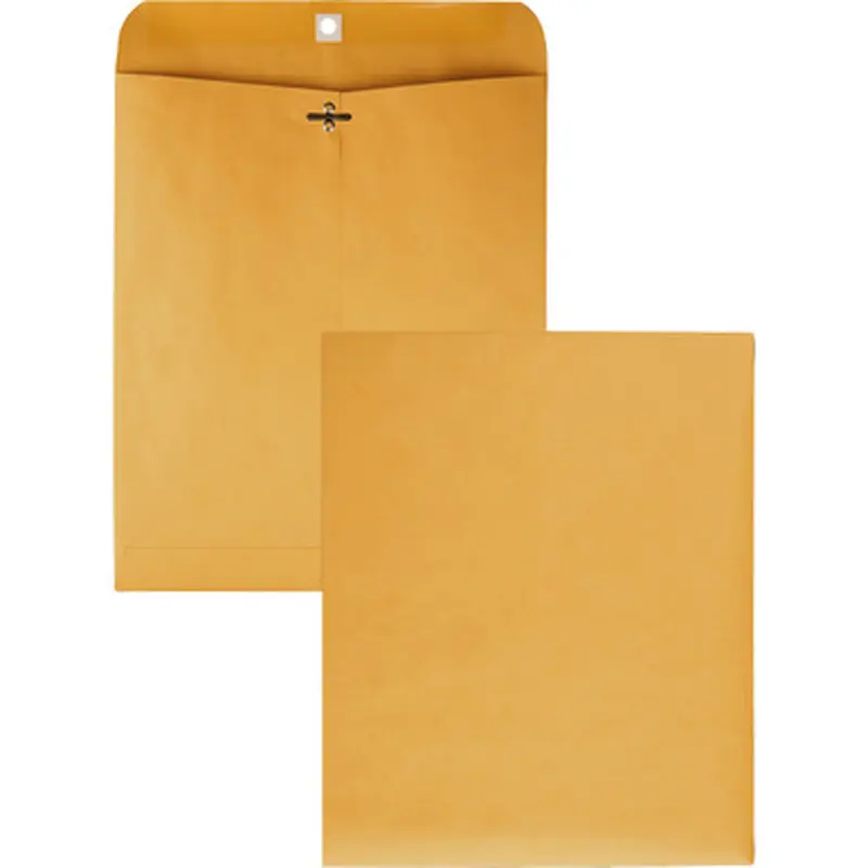 Quality Park 37895 Gummed Kraft Clasp Envelopes