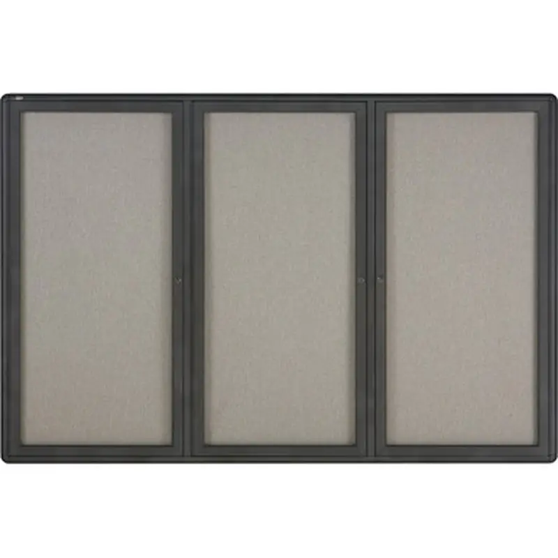 Quartet 2367L Enclosed Bulletin Board