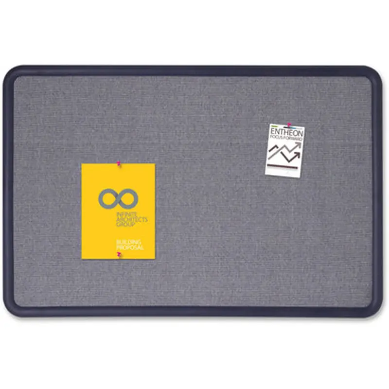 Quartet 7694BE Contour Bulletin Board