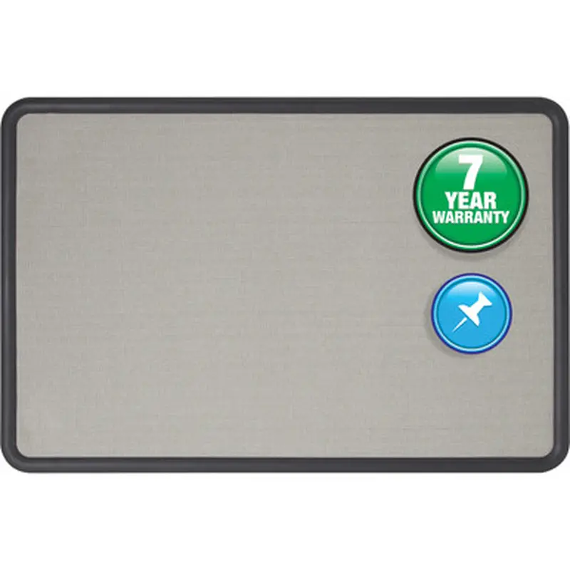 Quartet 7694G Contour Bulletin Board
