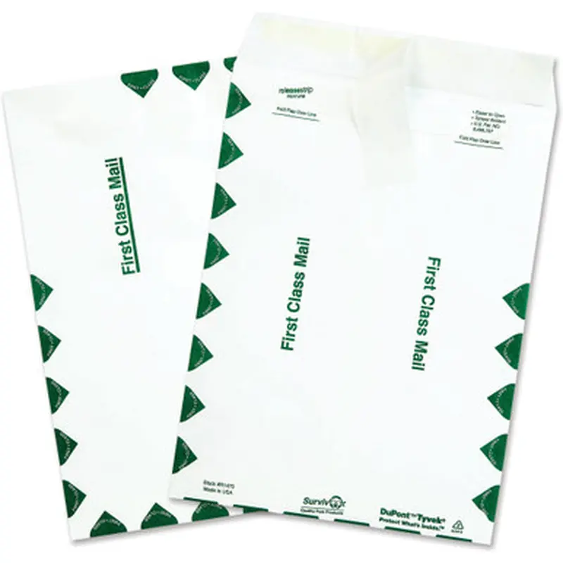 Quality Park R1470 Survivor Tyvek First Class Envelopes