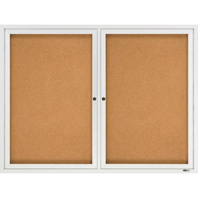 Quartet 2364 Enclosed Bulletin Board for Indoor Use