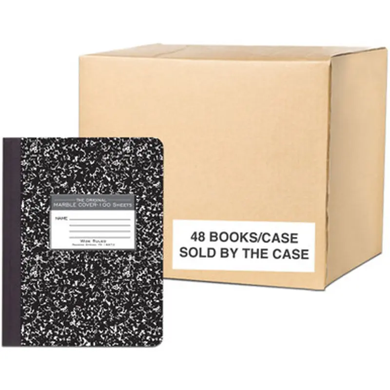 Roaring Spring 77230 Wide Ruled Hard Cover Composition Book
