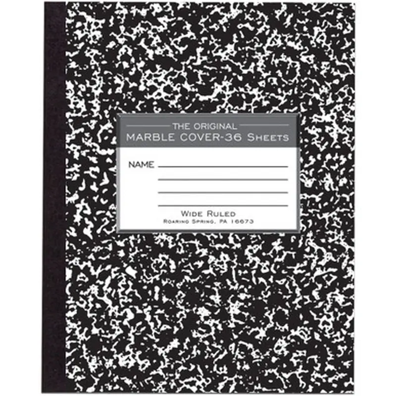 Roaring Spring 77332 Wide Ruled Flexible Cover Composition Book