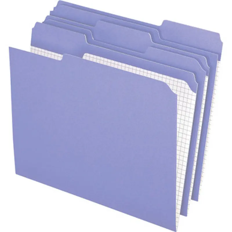 Pendaflex R15213LAV Color Reinforced Top File Folders