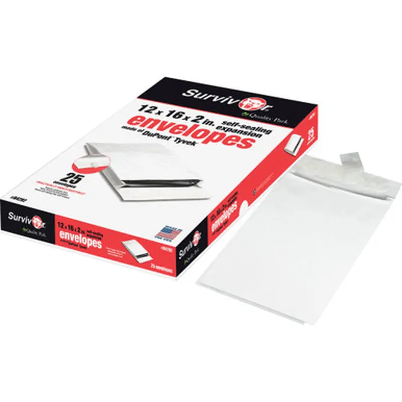 Quality Park R4292 Tyvek Plain Expansion Envelopes