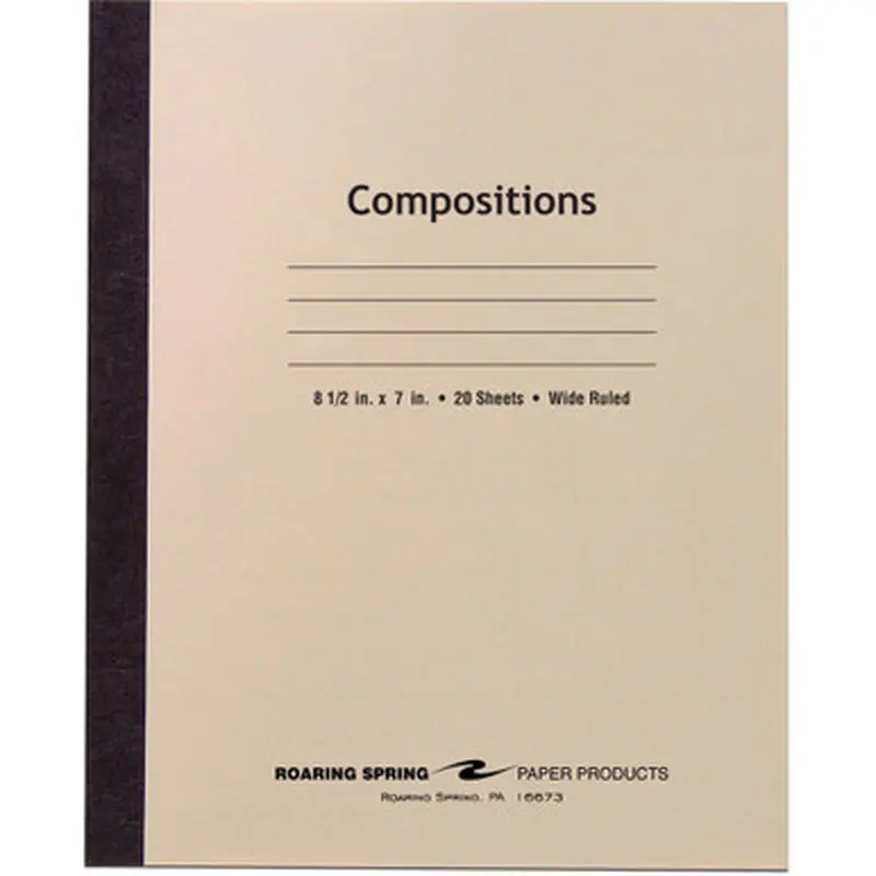 Roaring Spring 77340 Wide Ruled Flexible Cover Composition Book
