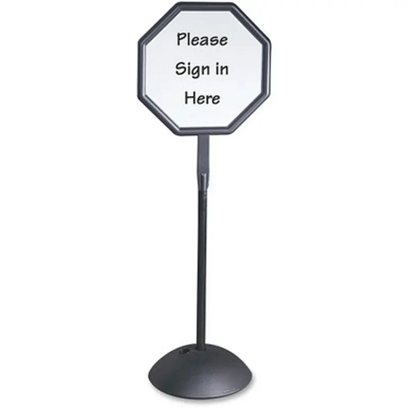 Safco 4118BL Write Way Dual-sided Directional Sign