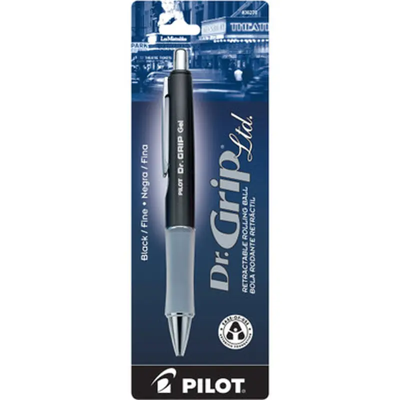 Pilot 36270 Dr. Grip Retractable Gel Rollerball Pens