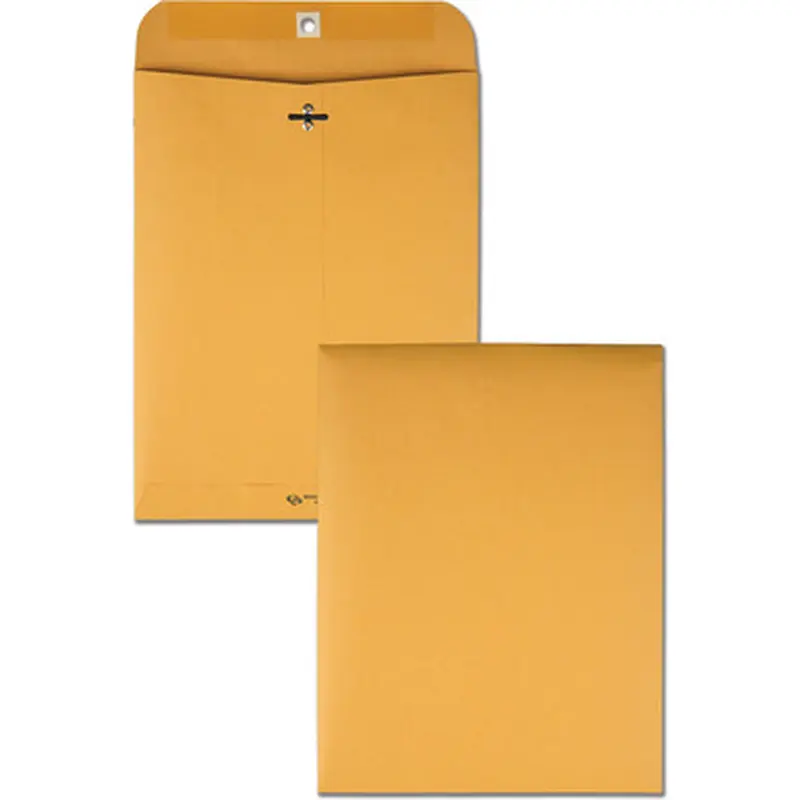 Quality Park 37787 Extra Heavy-duty Kraft Clasp Envelopes