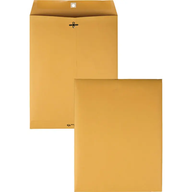 Quality Park 37897 Gummed Kraft Clasp Envelopes