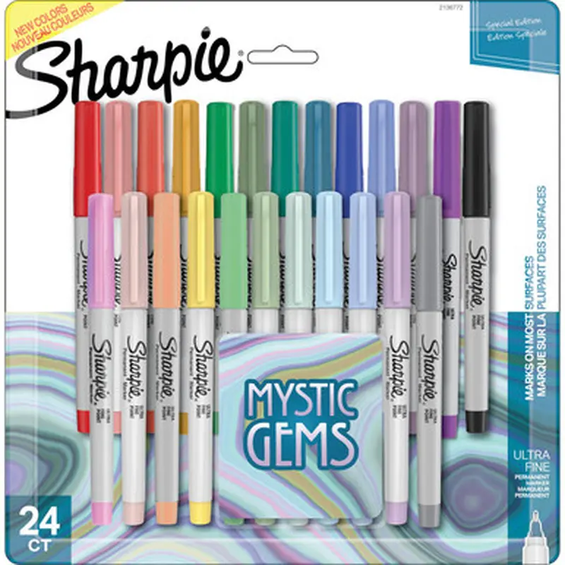 Sharpie 2136772 Mystic Gems Permanent Markers