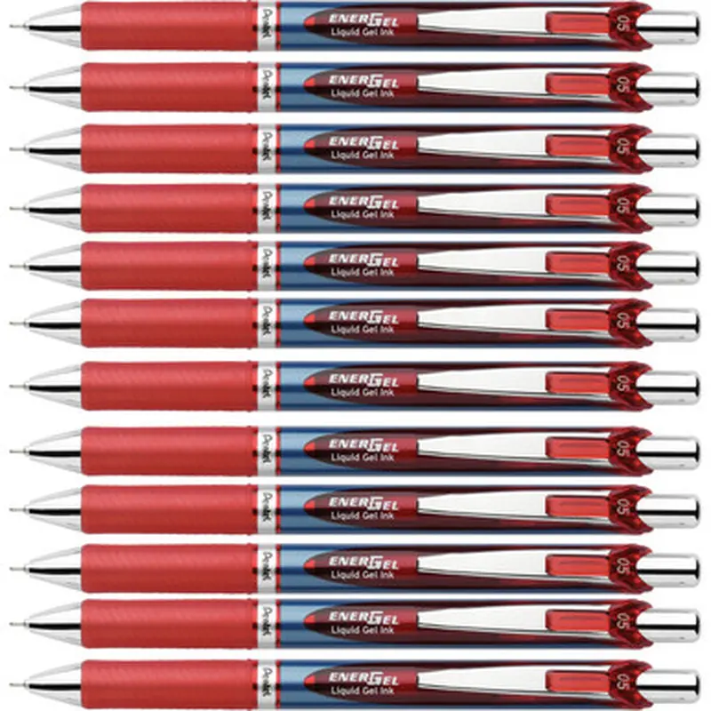 Pentel BLN75BBX Needle Tip Liquid Gel Ink Pens