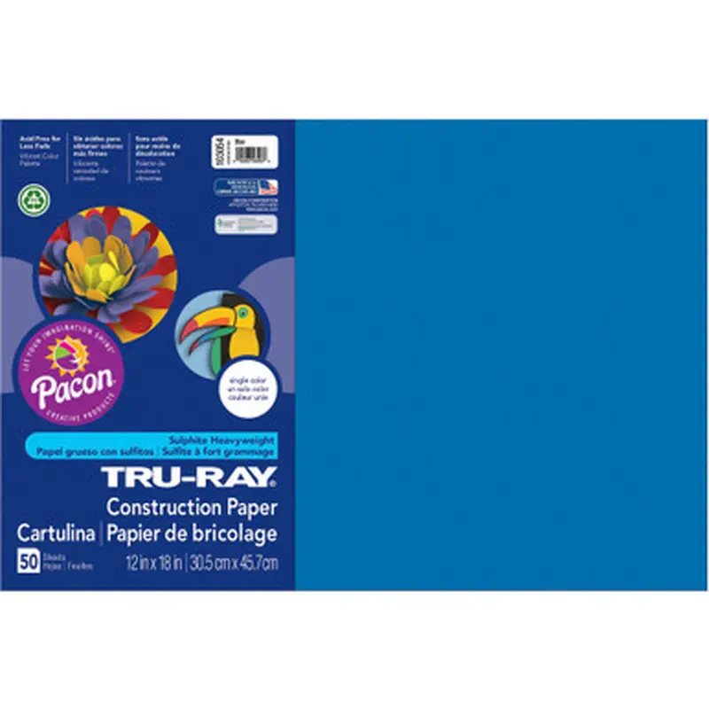 Tru-Ray 103054 Heavyweight Construction Paper
