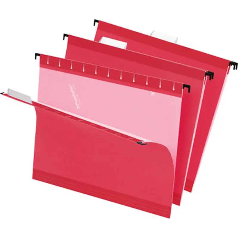 Pendaflex 4152 1/5 RED Reinforced Hanging Folders