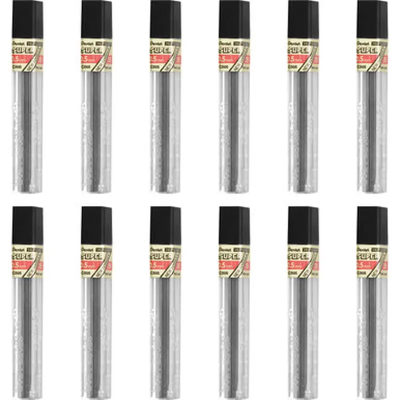 Pentel C5052HBX Super Hi-Polymer Leads