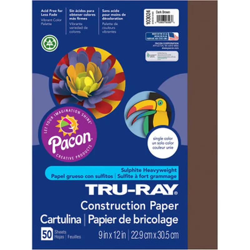 Tru-Ray 103024 Construction Paper
