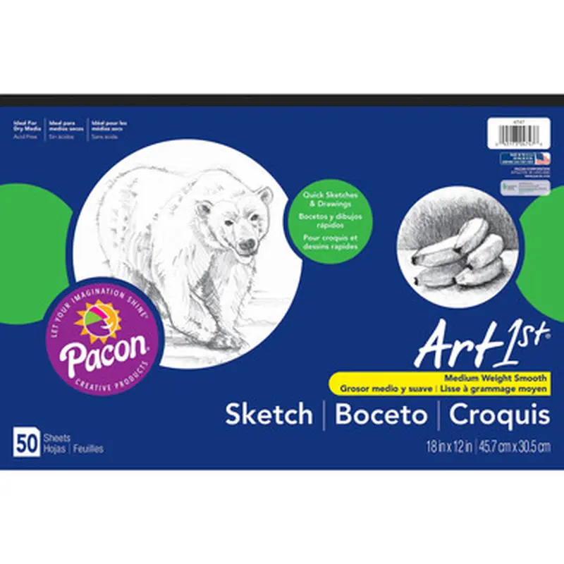 UCreate 4747 Medium Weight Sketch Pads