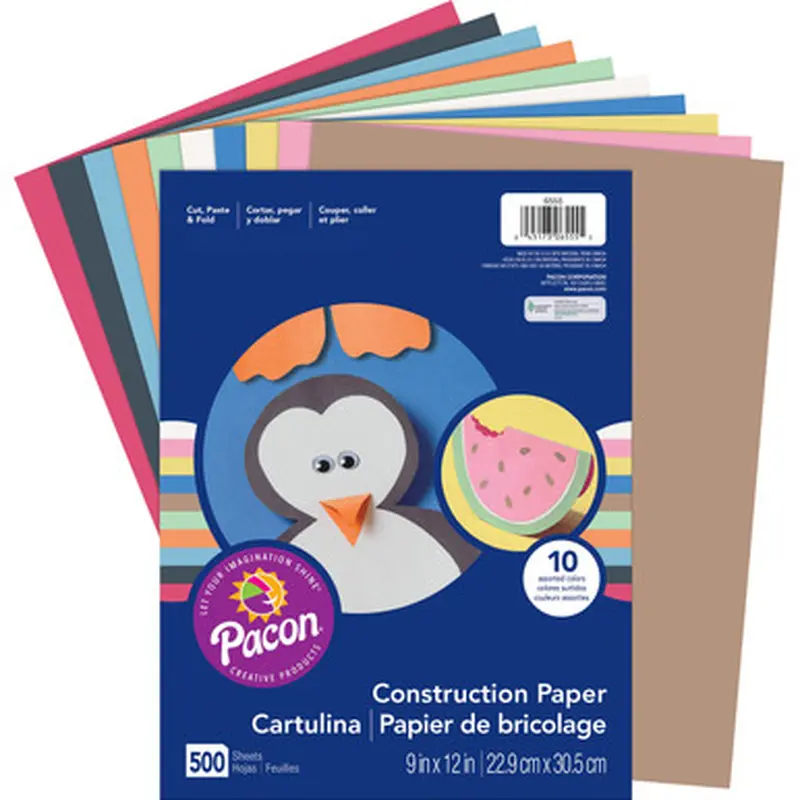 Art Street P6555 Lightweight Construction Paper