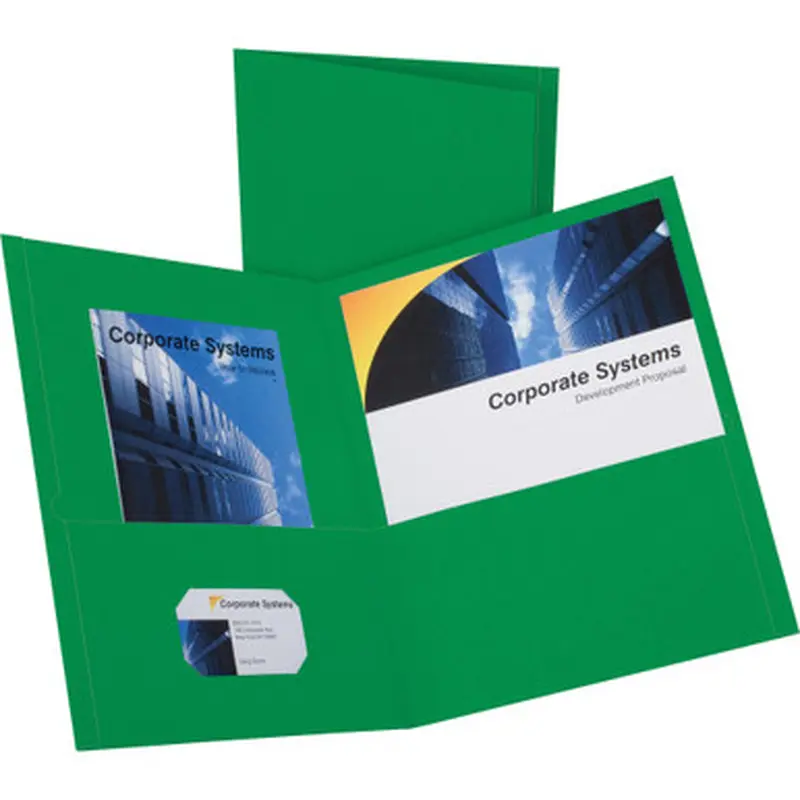 Oxford 57556 Twin Pocket Letter-size Folders