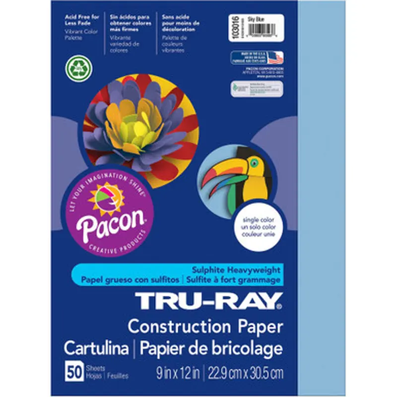 Tru-Ray 103016 Construction Paper