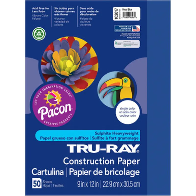 Tru-Ray 103017 Heavyweight Construction Paper