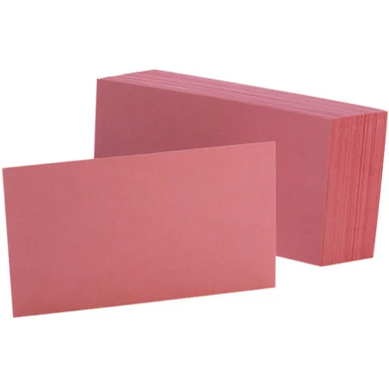 Oxford 7320CHE Colored Blank Index Cards