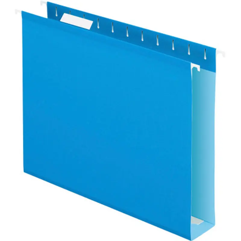 Pendaflex 4152X2 BLU Box Bottom Colored Hanging Folders