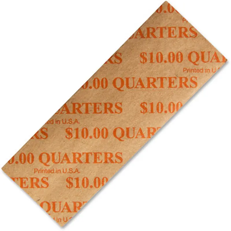 ICONEX 94190054 Color-coded Flat Coin Wrappers