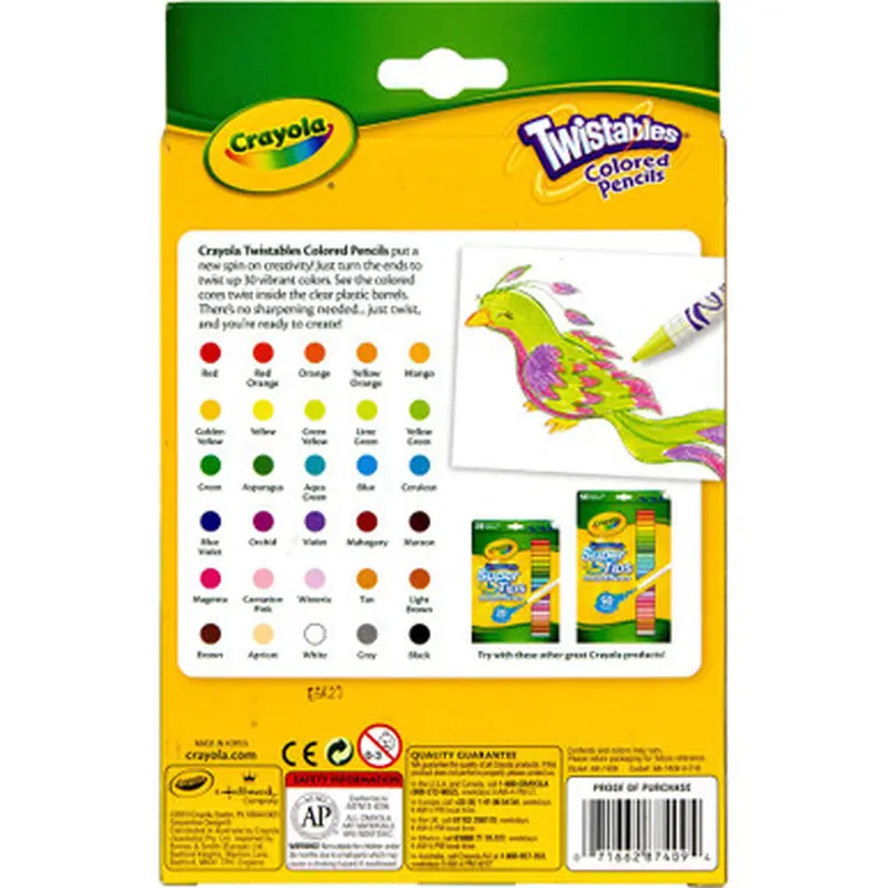 Crayola 687409 Twistables Colored Pencils