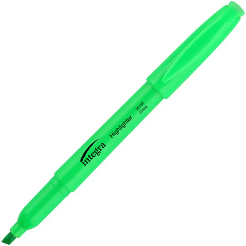 Integra 36185 Pen Style Fluorescent Highlighters