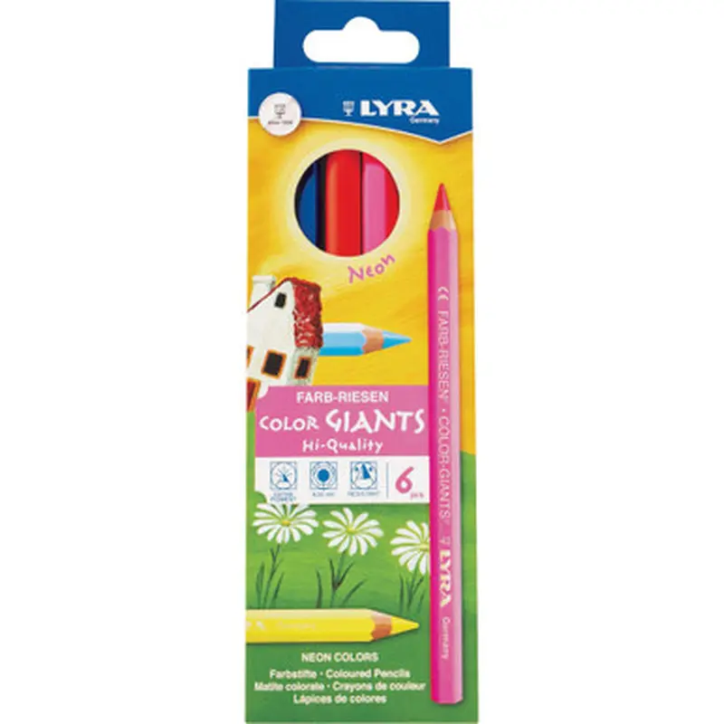 Lyra L3941063 Color Giant Pencils