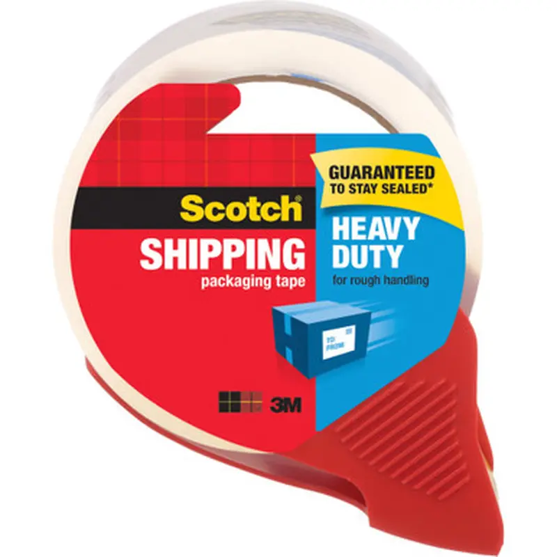 Scotch 3850RD Heavy-Duty Shipping/Packaging Tape