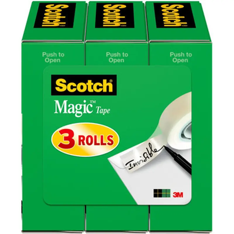 Scotch 810K3 3/4&quotW Magic Tape