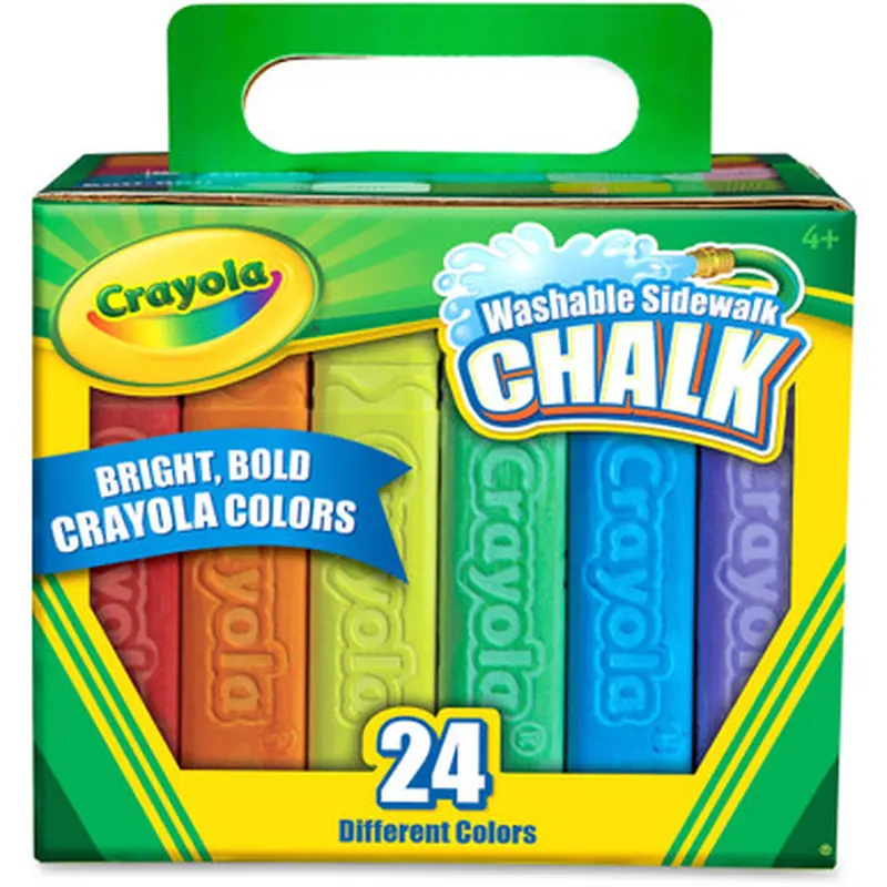 Crayola 512024 Washable Sidewalk Chalk
