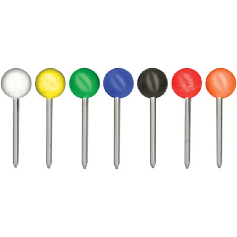 Gem Office Products MTA250 Round Head Map Tacks