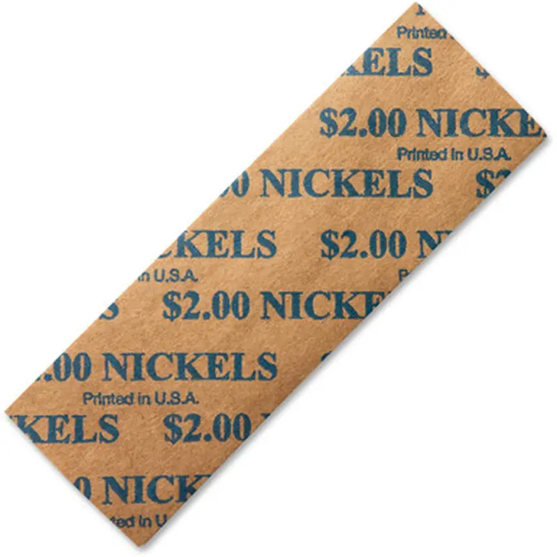 ICONEX 94190052 Color-coded Flat Coin Wrappers