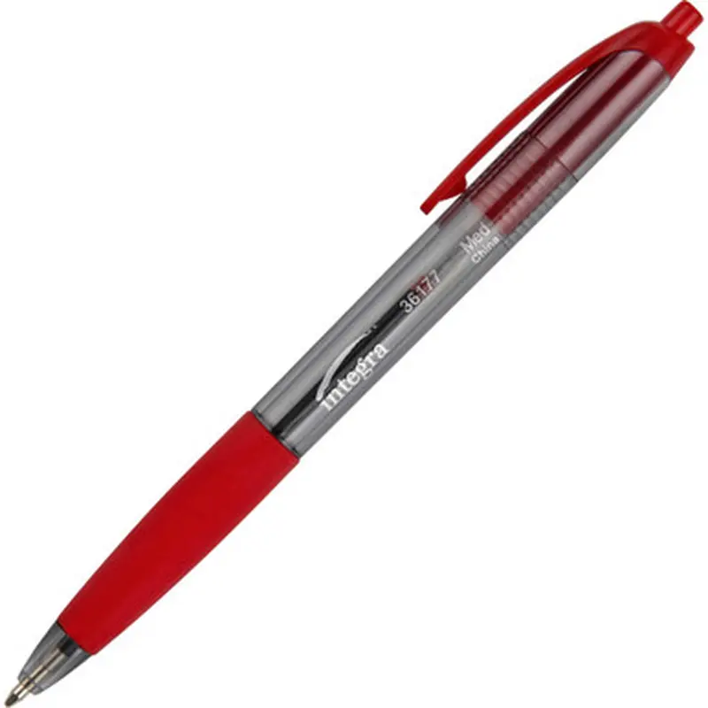 Integra 36177 Rubber Grip Retractable Pens