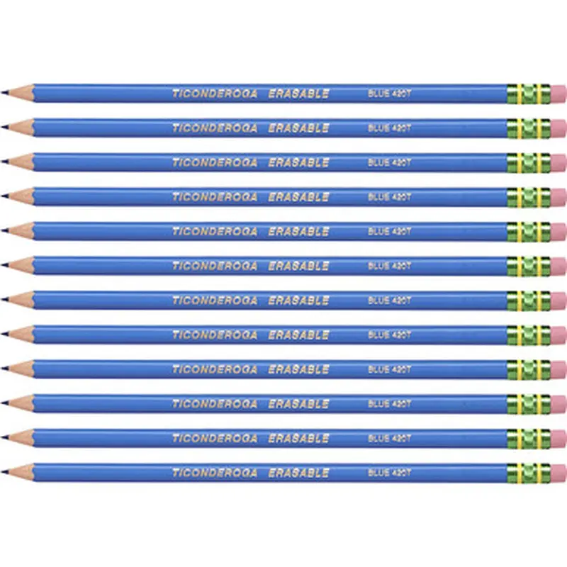 Dixon 14209CT Eraser Tipped Checking Pencils