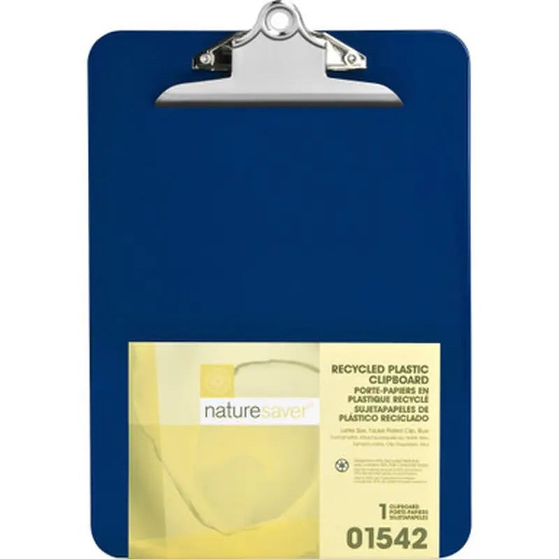 Nature Saver 1542 Recycled Plastic Clipboards