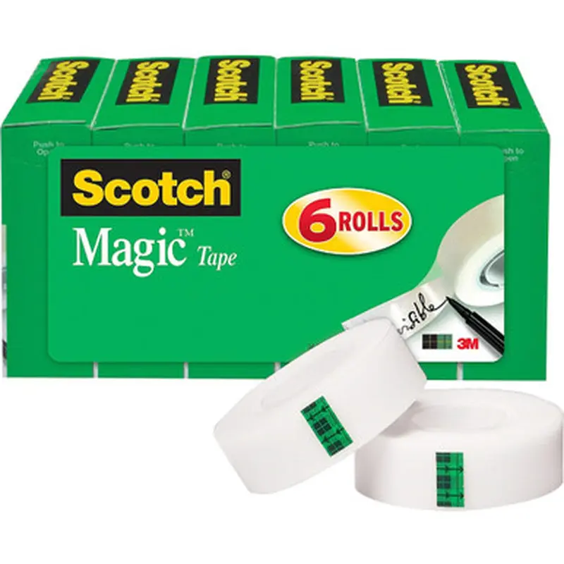 Scotch 810K6 3/4&quotW Magic Tape