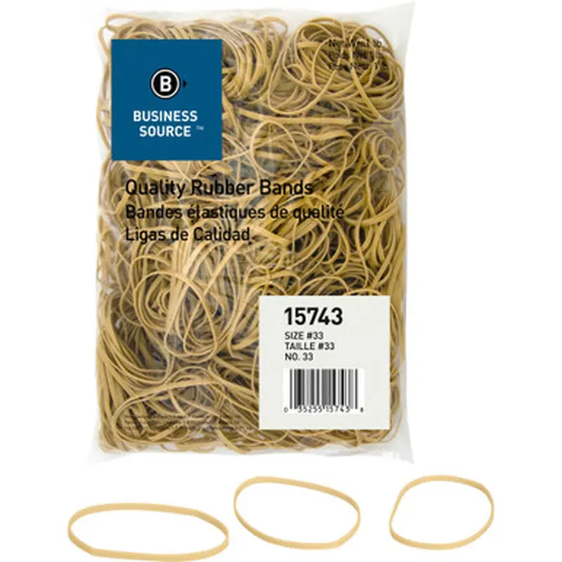 Business Source 15743 Quality Rubber Bands