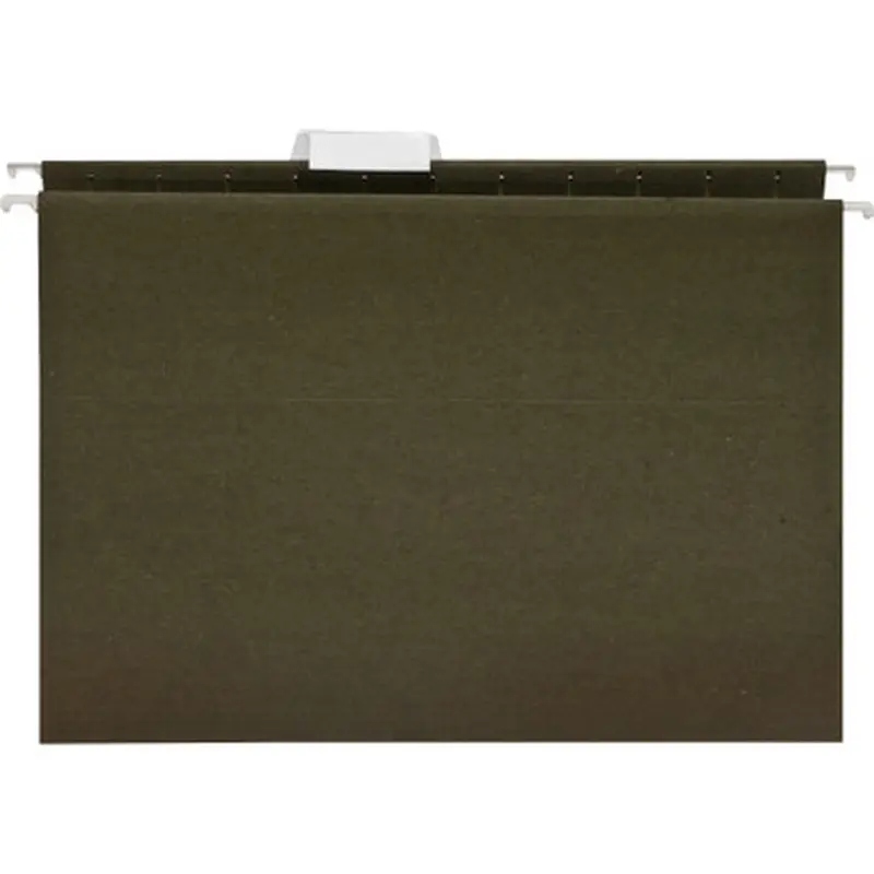 Business Source 17533 1/5 Cut Standard Hanging File Folders