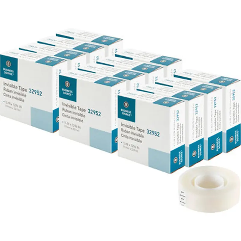Business Source 32952BX Invisible Tape Dispenser Refill Roll