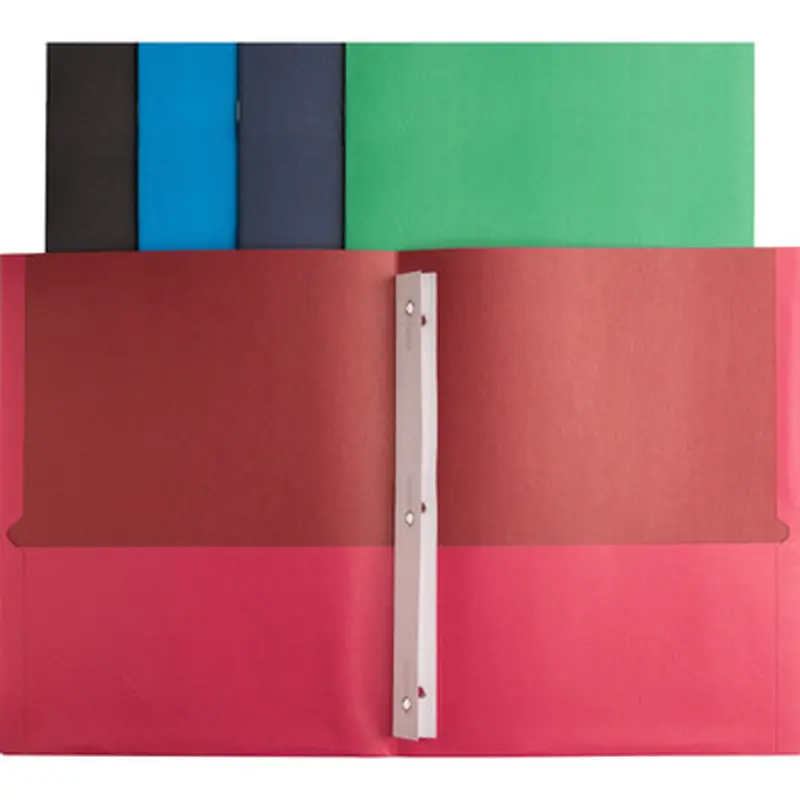 Business Source 78531 Storage Pockets Fastener Folders