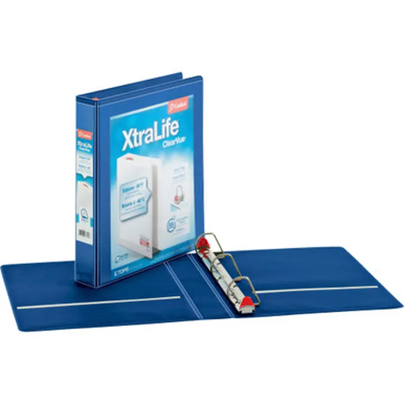 Cardinal 26312 Xtralife ClearVue Locking Slant-D Binders