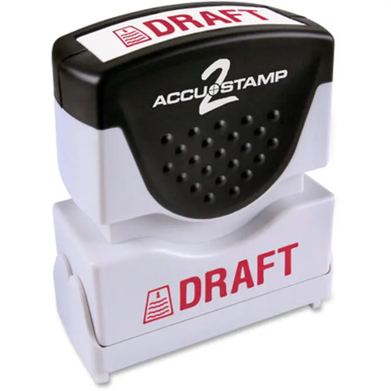 COSCO 035585 1-Color Red Shutter Stamp