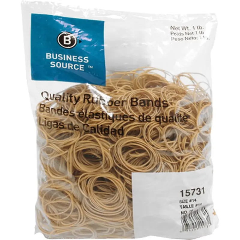 Business Source 15731 Quality Rubber Bands